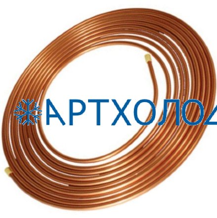 Медная труба Россия 1/4" (6,35х0,76) ASTM B280, бухта 15м 
