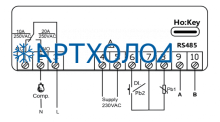Контроллер температуры Becool BC-ITCS-112