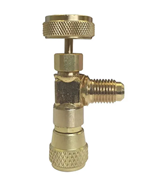 Вентиль с нажимом на ниппель Mastercool 90328 (M1/4"SAE х F1/4"SAE)