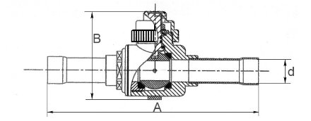 Шаровый запорный вентиль BC-BV-12 Becool